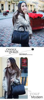 พร้อมส่ง กระเป๋าMaomao รุ่น HR-010black กระเป๋าสวยเกาหลี พร้อมส่ง ดีไซน์เก๋เน้นให้ดูความเรียบหรูค่ะ