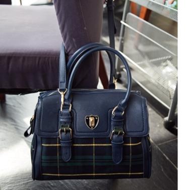 หมดค่ะ กระเป๋า Lulu House รุ่นL145-02BL กระเป๋าแฟชั่นเกาหลี นำเข้าของแท้ 100% ราคาถูก งานคุณภาพจริงๆ