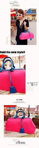 หมดค่ะ กระเป๋าสะพาย Maomao แบรนด์ดัง  รุ่น m07-008  สีชมพู ทรงสวยมาก 