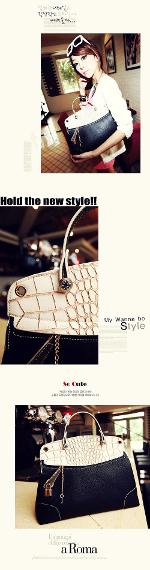 หมดค่ะ กระเป๋าสะพาย Maomao แบรนด์ดัง  รุ่น m09-024 สีดำ Black with rice รุ่นนี้ดูหรู