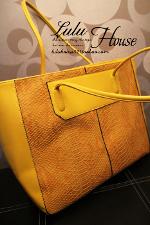 กระเป๋าLuluhouse Pre-order รุ่น LL85org3   สีเหลืองสดใสมาก Pre-orderชิ้นเดียว ราคาส่ง