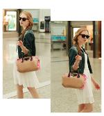 หมดค่ะ กระเป๋าแฟชั่นเกาหลี Axixi แบรนด์ดัง  รุ่น10012  น่ารักอินเทรนด์มาก ถือ สะพาย คล้องแขวน และถือ