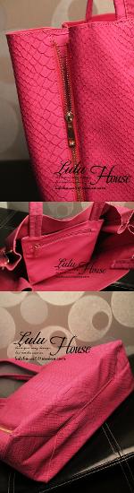 Pre-order กระเป๋าLuluhouse รุ่น LL85zippi3  แถมกระเป๋าภายในให้ 1 ใบ ซึ่งใช้เป็นกระเป๋าสะพายได้