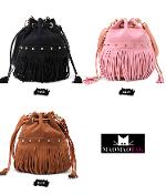 สินค้าหมดค่ะ กระเป๋าสะพาย Maomao รุ่น m36-025 สีชมพูหวาน เป็นกระเป๋าทรงมีเชือกรูดปากกระเป๋า