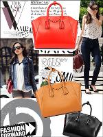 สีนี้หมดค่ะ กระเป๋าแฟชั่นเกาหลี  แบรนด์ดัง Maomao รุ่น m03-30  สีแดงสดใส ถือ คล้องแขน และมีสายสะพาย