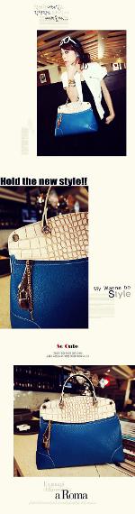 หมดค่ะ กระเป๋าสะพาย Maomao แบรนด์ดัง  รุ่น m09-024 สีน้ำเงิน blue with rice  รุ่นนี้ดูหรู