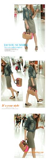 หมดค่ะ กระเป๋าแฟชั่นเกาหลี Axixi แบรนด์ดัง  รุ่น10012  น่ารักอินเทรนด์มาก ถือ สะพาย คล้องแขวน และถือ