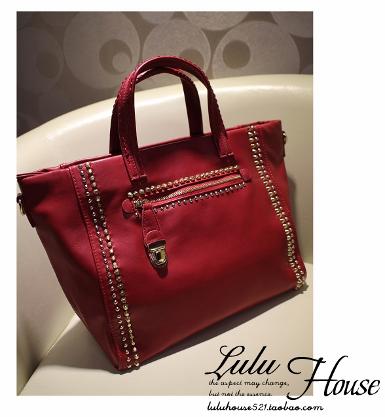 หมดค่ะ กระเป๋าLuluhouse รุ่น L108-03Rbbl กระเป๋าแฟชั่นเกาหลี ของแท้100%