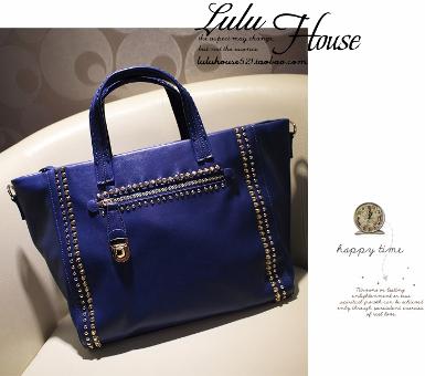 หมดค่ะ กระเป๋าLuluhouse รุ่น L108-03BLbr กระเป๋าแฟชั่นเกาหลีพร้อมส่ง แบรนด์แท้ 100%