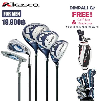 รหัสสิค้า 4959174732803 ไม้กอล์ฟพรีเมี่ยม!!! ราคาถูกที่สุดในประเทศไทย!!! KASCO DIMPALS G7 Men's Fu